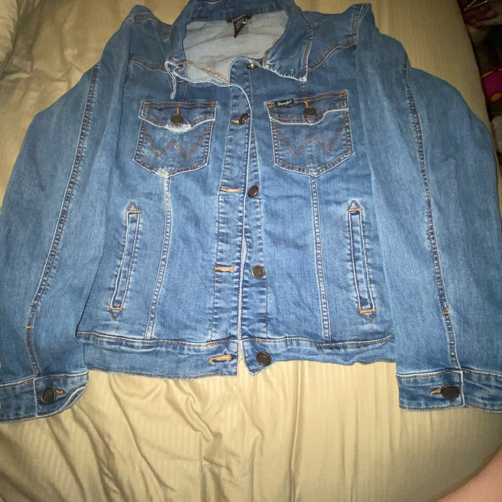 Blue Denim Wrangler Jacket